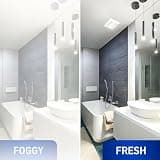 Panasonic WhisperFit Ceiling Mount Bathroom Exhaust Fan with Dimmable LED Light
