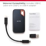 SanDisk 8TB Extreme Portable NVMe SSD - Massive Capacity Up to 1050MB/s