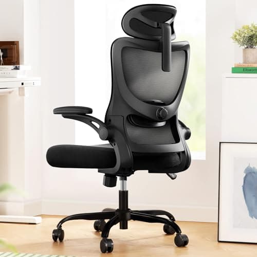 Marsail Ergonomic Office Chair with 3D Armrests and Micro-Adjust Lumbar