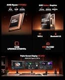 KAMRUI E3B AMD Ryzen 7 7730U 1TB SSD Mini PC