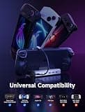 JSAUX HB0603 Upgraded 6-in-1 Docking Station for ROG Ally, 4K@120Hz, 100W PD, Ethernet