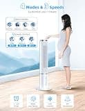 COOLECH 24-Inch Windowless Evaporative Air Cooler With 2.4-Gallon Water Tank