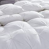 Luxurious Oversize Palatial King 100% Goose Down Comforter Insert, 80oz Fill