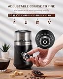 SHARDOR Super Silent Electric Blade Coffee Grinder with Grind Control