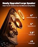 Ehaho 26-Inch 6-Speaker UTV Soundbar with Bluetooth 6.0 and RGB Lighting