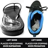 Soul Insole Reusable Adhesive Gel Heel Wedge for Over-Supination Correction