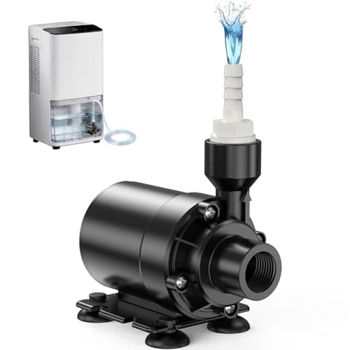 PmpDrTech Upgraded IPX8 Automatic Submersible Dehumidifier Pump System