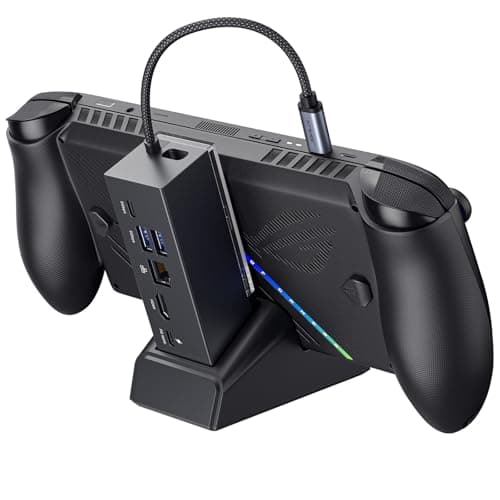 JSAUX HB0609 6-in-1 Docking Station for ASUS ROG Ally, 4K@120Hz HDMI, Gigabit Ethernet