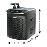 Active Aqua 0.5 HP Water Chiller with Boost Function and Titanium Evaporator