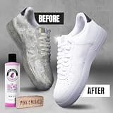 Pink Miracle Multi-Material Shoe Cleaner Kit with Brush for Leather and Suede