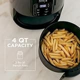 Ninja 4-Quart 4-in-1 Compact Air Fryer for Roasting, Crisping, and Dehydrating