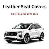 Banklif Custom Fit Breathable Leather Seat Covers for the Chevy Equinox