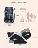 RELX Full Body SL-Track Smart Massage Chair with AI Voice Controls & Heat