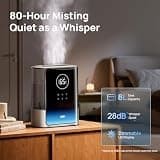 Dreo HM717S Smart 8L Humidifier with Warm & Cool Mist and Auto Humidity Control