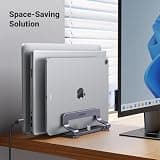UGREEN 3-Slot Vertical Laptop and Tablet Stand for Devices Up to 17.3 Inches