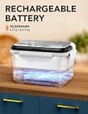 EAST OAK Cordless Electric Lunch Box with Smart Timer Auto-Start Technology