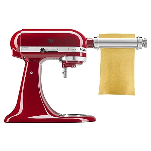 KitchenAid KSMPSA Stainless Steel Pasta Roller Attachment for Stand Mixers