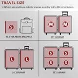 Travel Compression Packing Organizer Vacuum Bags with Electric Pump, 18-Pack