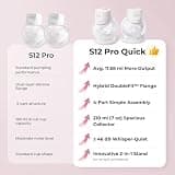 Momcozy S12 Pro Quick Hands-Free Wearable Wireless Breast Pump with Hybrid Flange