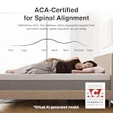 Novilla Bliss 6-Inch Medium-Firm Gel Memory Foam Twin Mattress in a Box