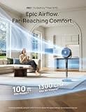 Govee 52-Inch Low Profile Smart Ceiling Fan with Custom RGBIC Lighting