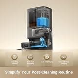 DREAME D30 Ultra CE Robot Vacuum with Automated Mop Washing and Hot Air Drying Base