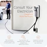 ChargePoint HomeFlex Plug-In J1772 Level 2 EV Charger, 40 Amp NEMA 14-50 EVSE