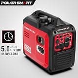 PowerSmart 3000W Portable Inverter Generator with CO Alarm Safety System
