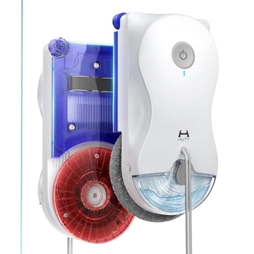 HUTT Window Cleaning Robot with Round-Square Hybrid Technology and 6500Pa