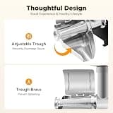 CRYBY 450W Stainless Steel Tomato Sauce Maker with Adjustable Trough