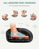 Medcursor Foot Massager Machine with Heat Rolling Deep Kneading Shiatsu