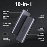 UGREEN Revodok Pro 210 10-in-1 USB-C Docking Station with 100W Charging