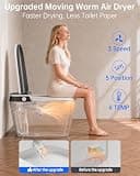 EPLO U8MAX One Piece Elongated Smart Toilet with Built-in Tank & Bidet
