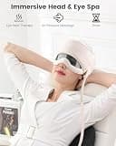 Artmory Electric Head and Eye Massager with 6-Level Heat and Kneading