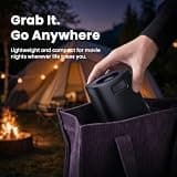 HAPPRUN Roku TV Smart Mini Projector