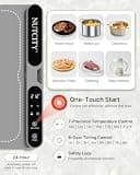 NUTCITY Extra Large Foldable Silicone Food Warming Mat with Auto-Off (40 x 15 In)
