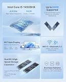 ACEMAGIC M5 Mini PC, Intel Core i5-14450HX, 32GB DDR4 RAM, 1TB NVMe PCIe 4.0 SSD