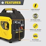 Champion Power Equipment 4000-Watt RV Ready Portable Inverter Generator