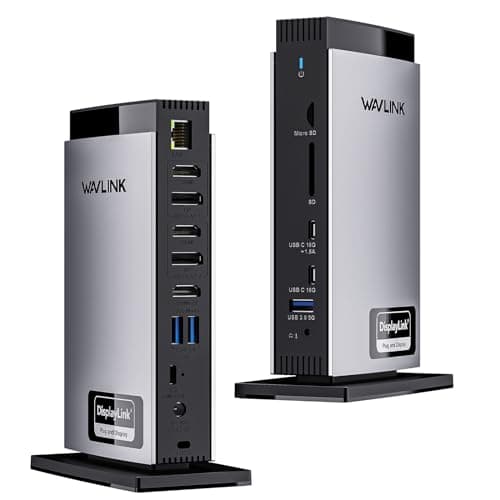 WAVLINK Triple 4K@60Hz DisplayLink Docking Station