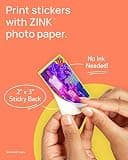 Canon Ivy 2 Mini Bluetooth Zink Zero-Ink Portable Photo Printer (White)