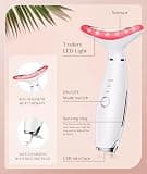 Dopsikn 7-Color Galvanic Red Light Therapy Facial Massager Tool with Gentle Thermals