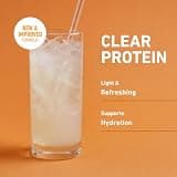 Isopure Zero Carb Clear Whey Isolate Protein Powder, Citrus Lemonade Flavor