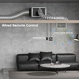 Waykar 158-Pint Commercial Grade Crawl Space Dehumidifier with Remote Control