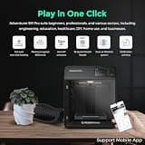 Flashforge Adventurer 5M Pro Enclosed High-Speed 3D Printer with Dual Filtration