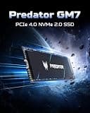 Acer Predator GM7 1TB PCIe Gen4 x4 NVMe 2.0 M.2 2280 Internal Solid State Drive