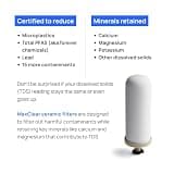 Culligan MaxClear 2.25-Gallon Stainless Steel Gravity Water Filter System