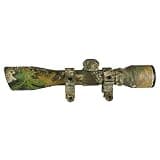 TRUGLO 4x32mm Compact Fixed-Power Crossbow Scope with Realtree Camo Finish