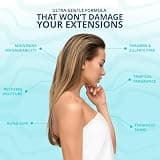 Mermaid Extension Care Ultra-Gentle Sulfate-Free Nourishing Shampoo 16 fl oz