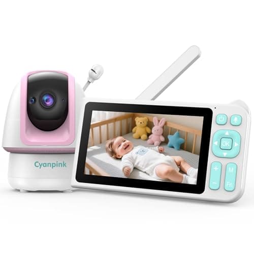 Generic 5.0-Inch 1080p Long Range Video Baby Monitor with Sony Starvis Sensor