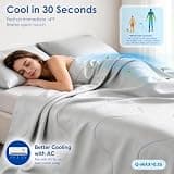 Jiaao Queen Cooling Comforter with CoolStice Tech and Q-Max 0.55 Rating